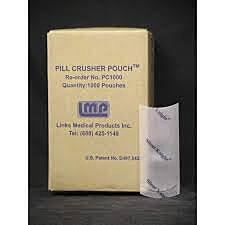 Silent Knight Pill Crusher Pouches - Box/1000