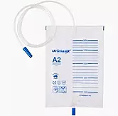 Urimaax Sterile Drainage Bag B Drain Push Pull A2 - 2000mL